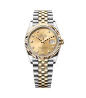 Rolex Datejust 36mm 126233 Steel Yellow Gold with Diamond - Like New 2021