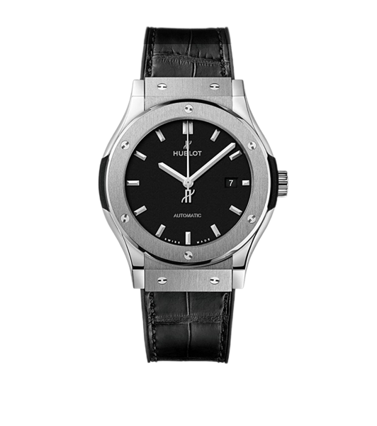 Hublot Classic Fusion 42 Black Titanyum 542.NX.1171.LR - Like New 2015