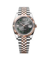 Rolex Datejust 41mm Wimbledon dial Steel/Rose gold 126331 Jubilee - Brand New 2024