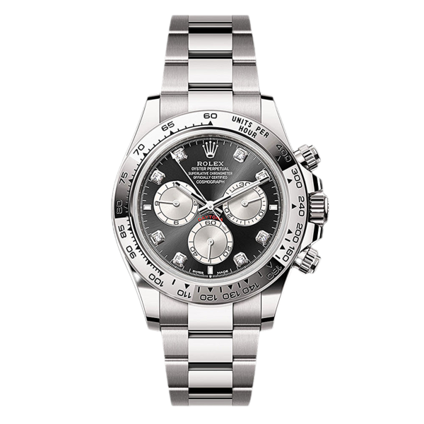 Rolex Daytona 40mm 126509 White Gold Black with Diamond dial - Brand New 2022