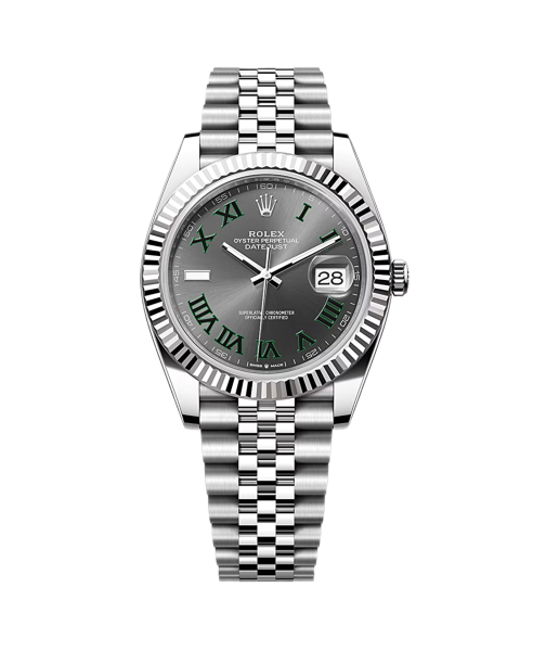 Rolex Datejust 41 Wimbledon Dial 126334 Jubilee - Brand New 2024