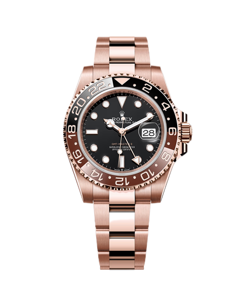 Rolex GMT-Master II 40mm 126715CHNR Rose Gold Oyster - Like New 2023