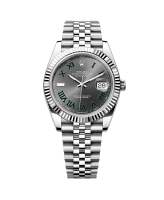 Rolex Datejust 41mm 126334 Wimbledon dial Steel Jubilee - Like New 2026