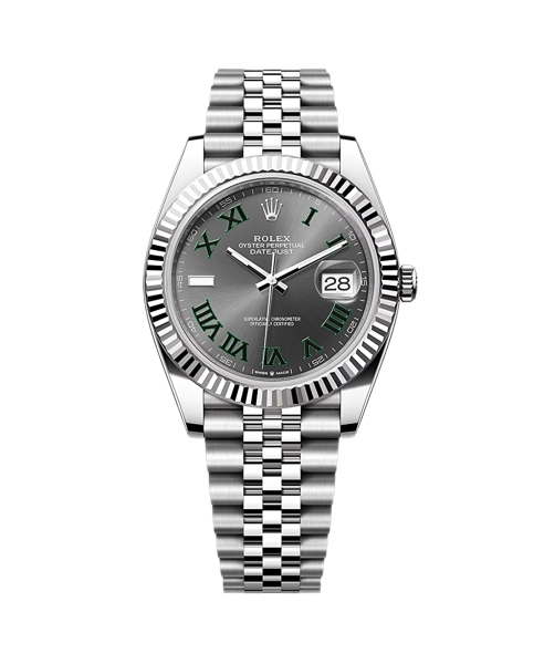 Rolex Datejust 41mm 126334 Wimbledon dial Steel Jubilee - Like New 2026