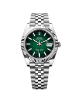 Rolex Datejust 41mm 126334 Ombré Green Steel Jubilee - Brand New 2026